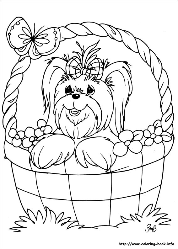 Precious Moments coloring picture