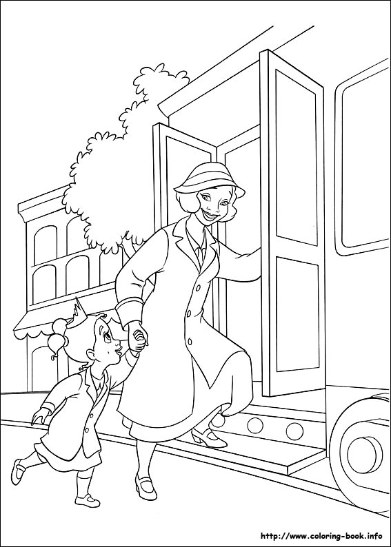 The Princess and the Frog coloring picture