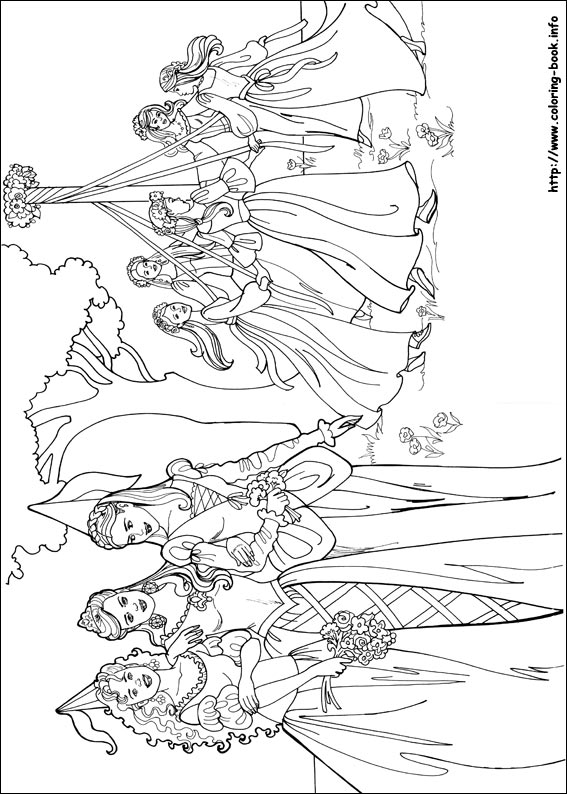 Princess Leonora coloring picture