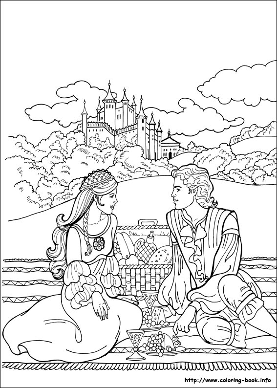 Princess Leonora coloring picture