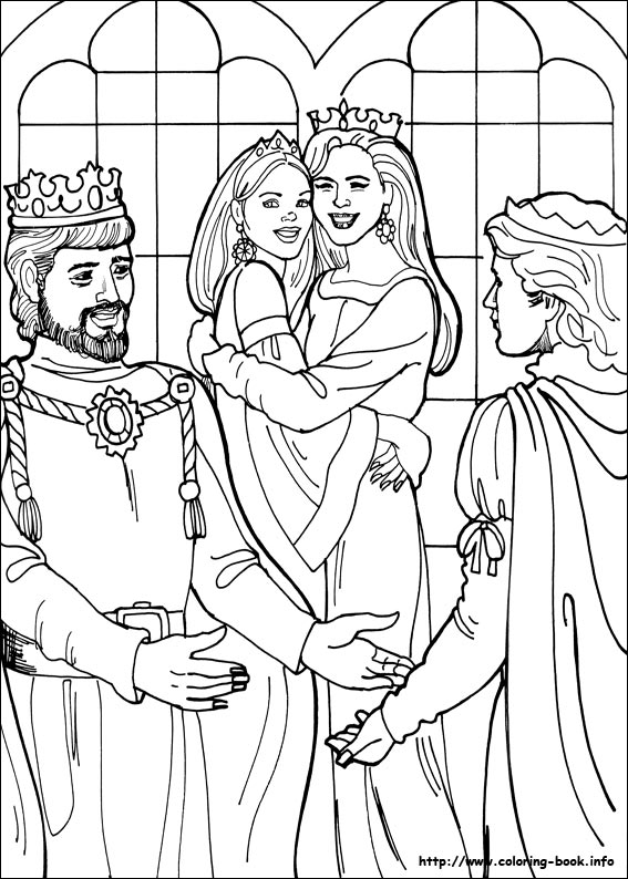 Princess Leonora coloring picture