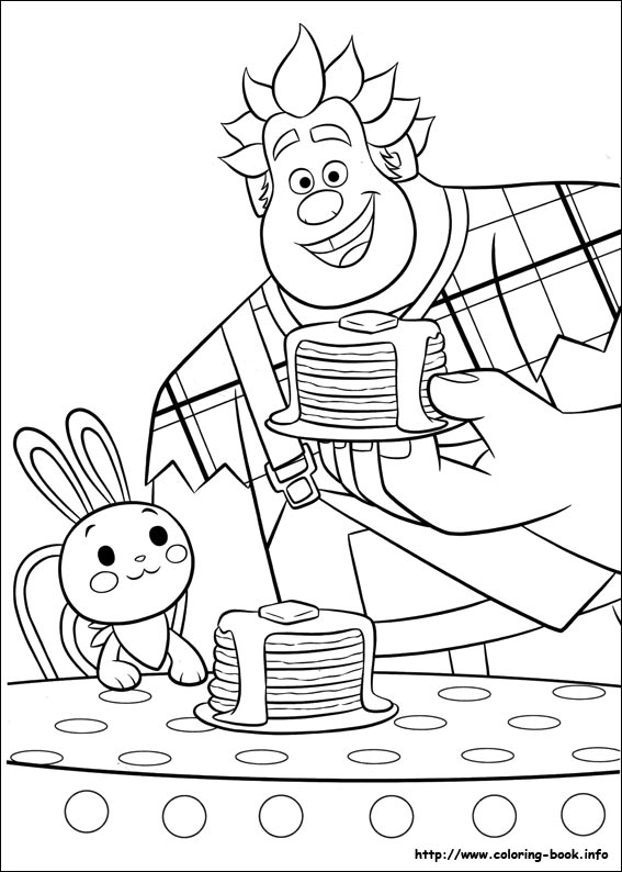 Ralph breaks the Internet coloring picture