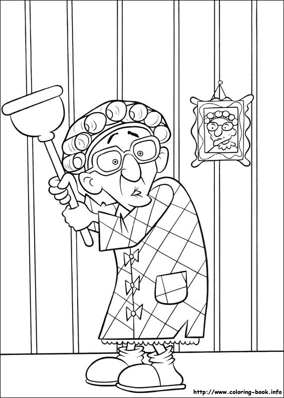 Ratatouille coloring picture