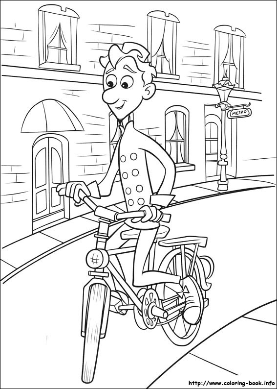 Ratatouille coloring picture