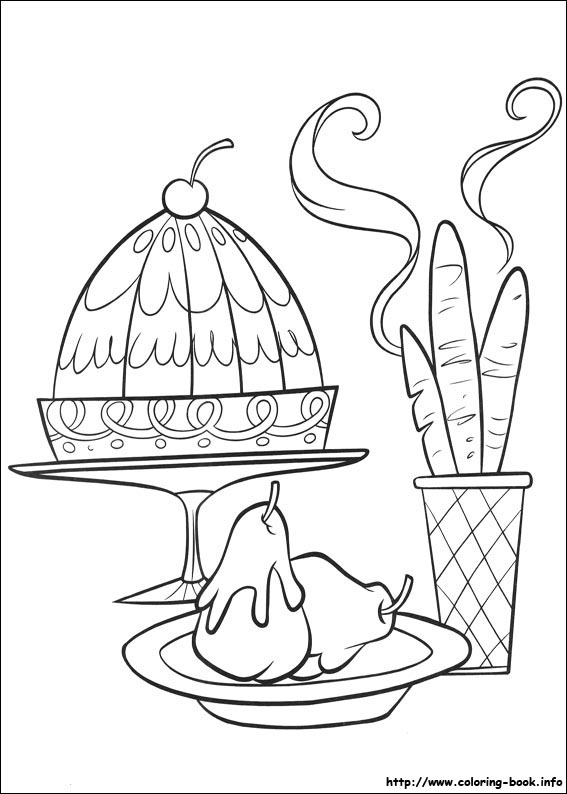 Ratatouille coloring picture