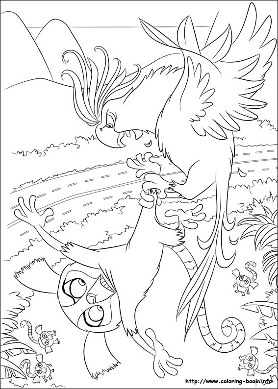 Rio coloring picture