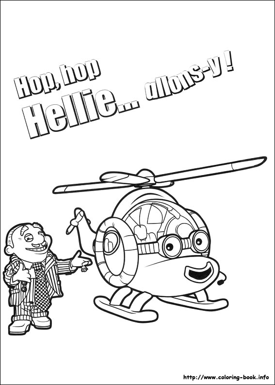 Roary the racing car coloring picture
