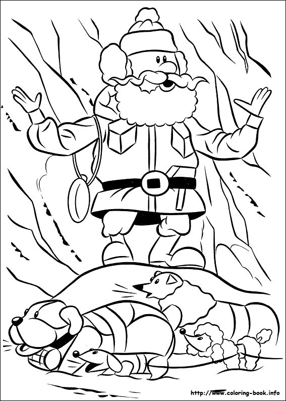 Rudolph the Red-Nosed Reindeer coloring picture