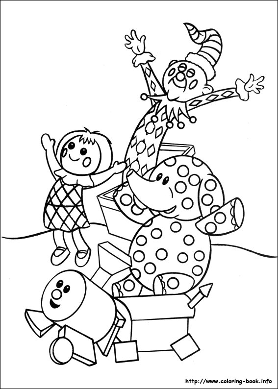 Rudolph the Red-Nosed Reindeer coloring picture