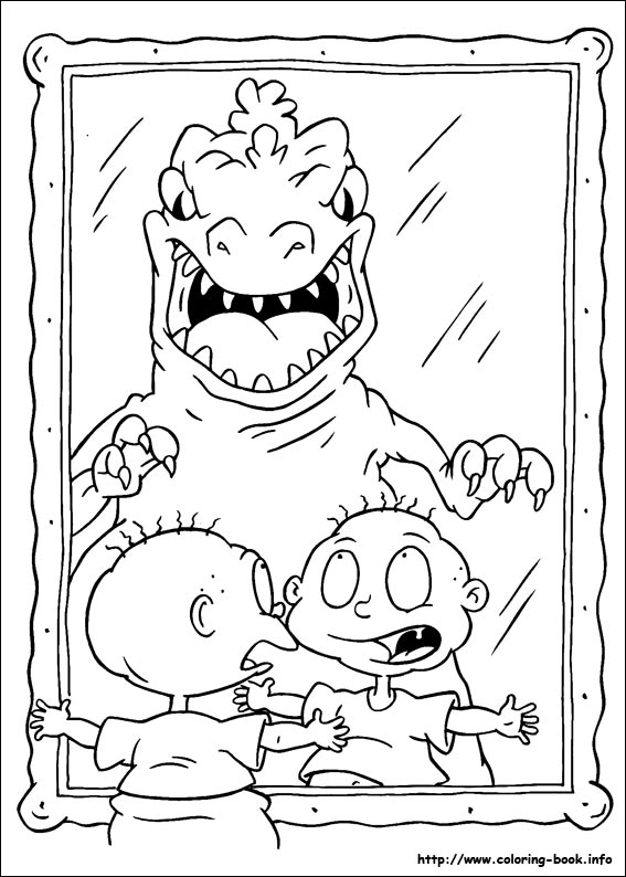 Rugrats coloring picture