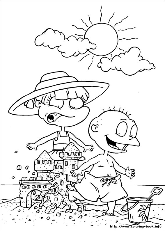 Rugrats coloring picture