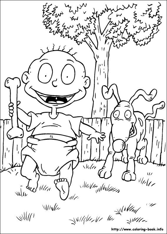 Rugrats coloring picture