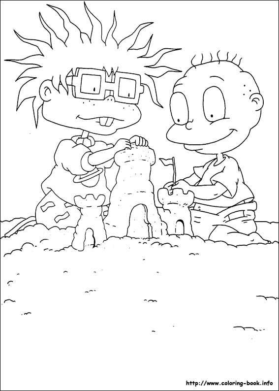 Rugrats coloring picture