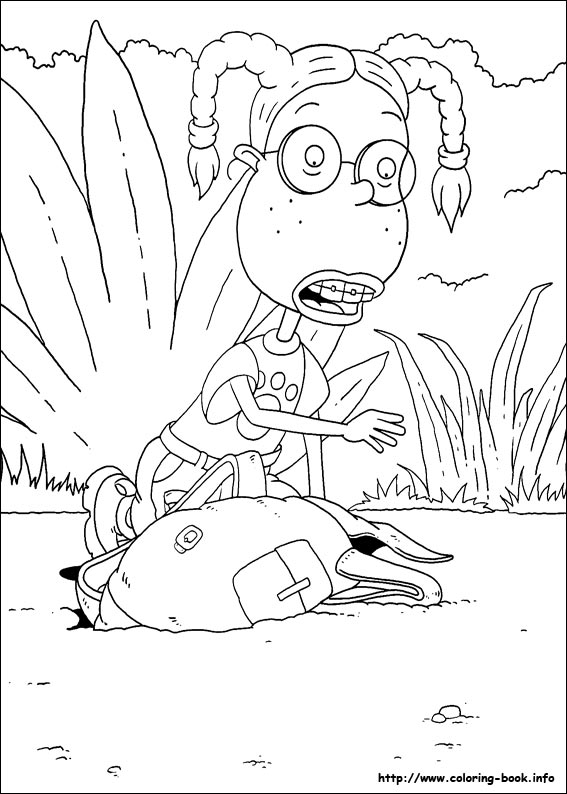 Rugrats coloring picture