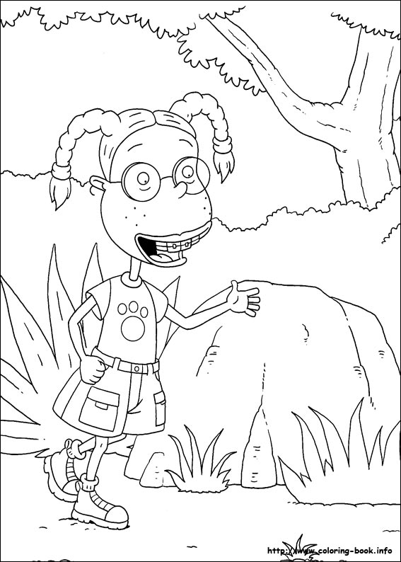 Rugrats coloring picture