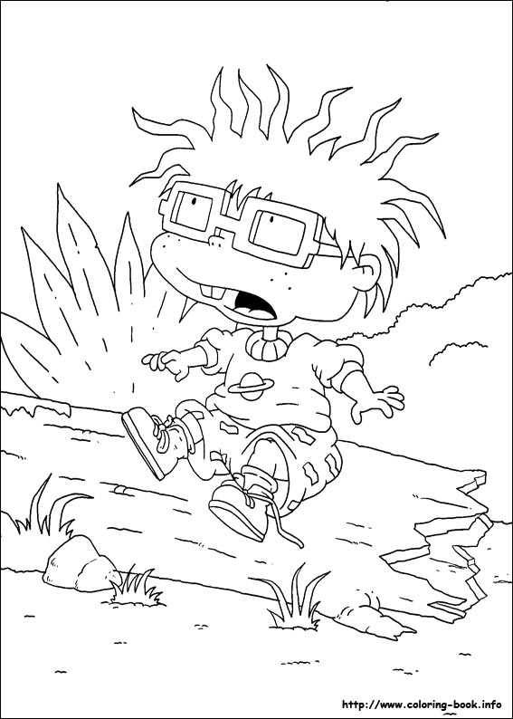 Rugrats coloring picture