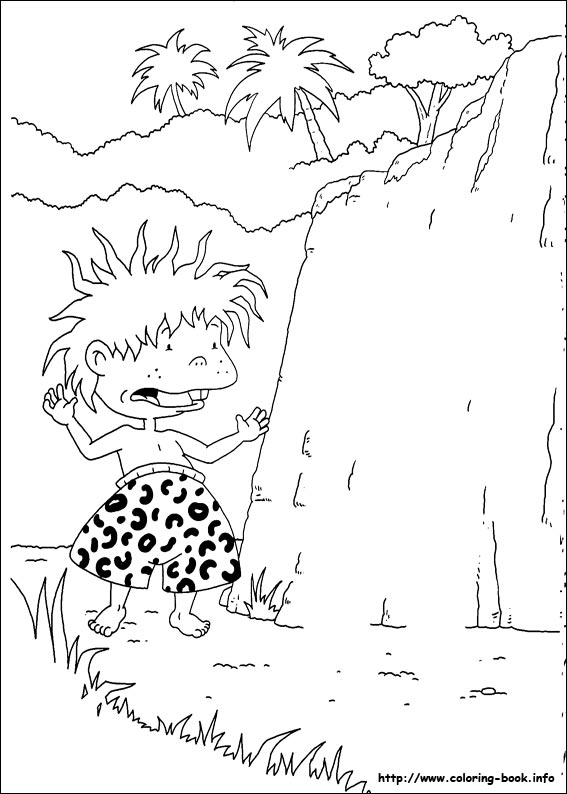 Rugrats coloring picture