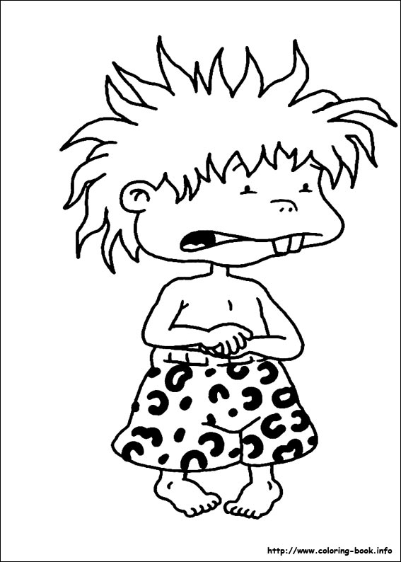 Rugrats coloring picture