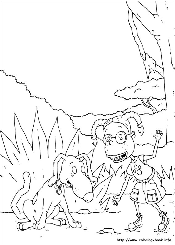 Rugrats coloring picture