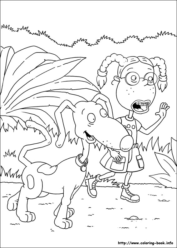 Rugrats coloring picture