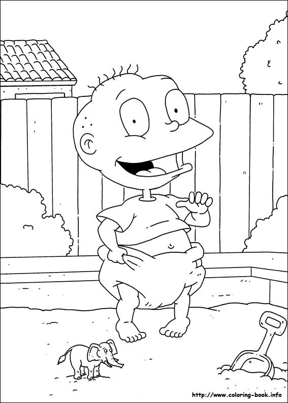 Rugrats coloring picture