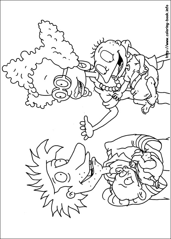 Rugrats coloring picture