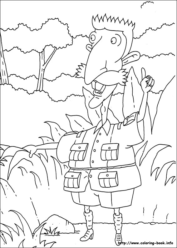 Rugrats coloring picture