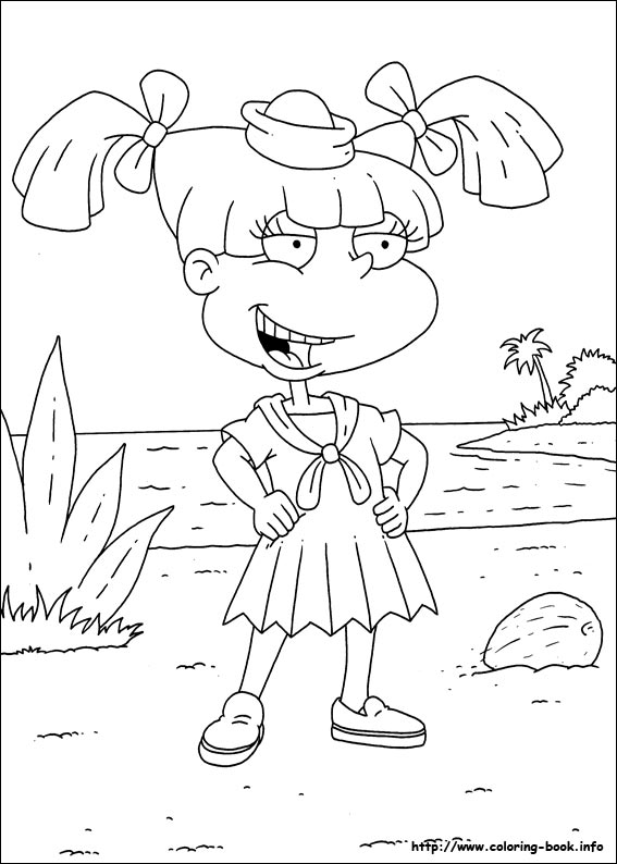 Rugrats coloring picture