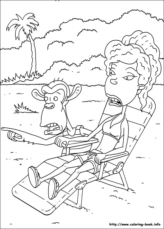 Rugrats coloring picture