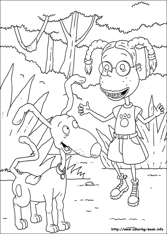 Rugrats coloring picture