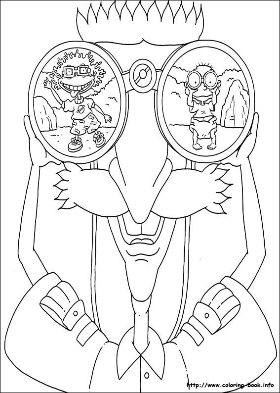 Rugrats coloring picture