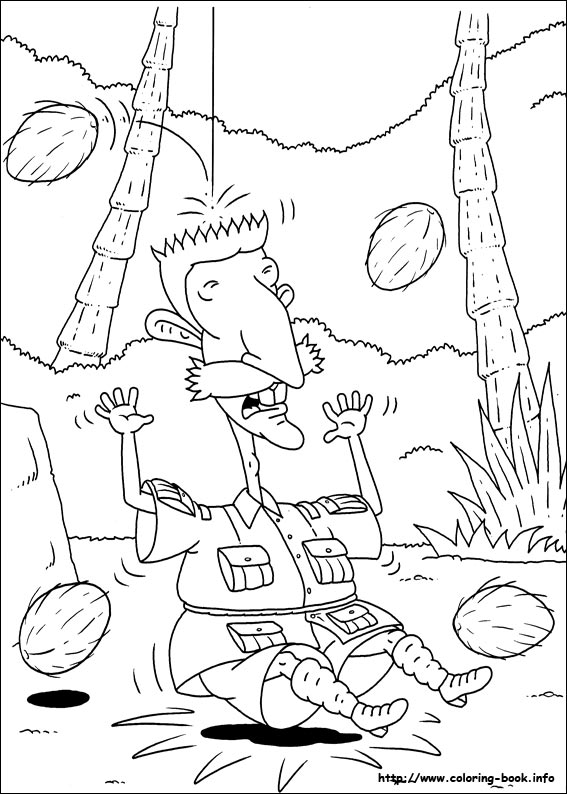 Rugrats coloring picture