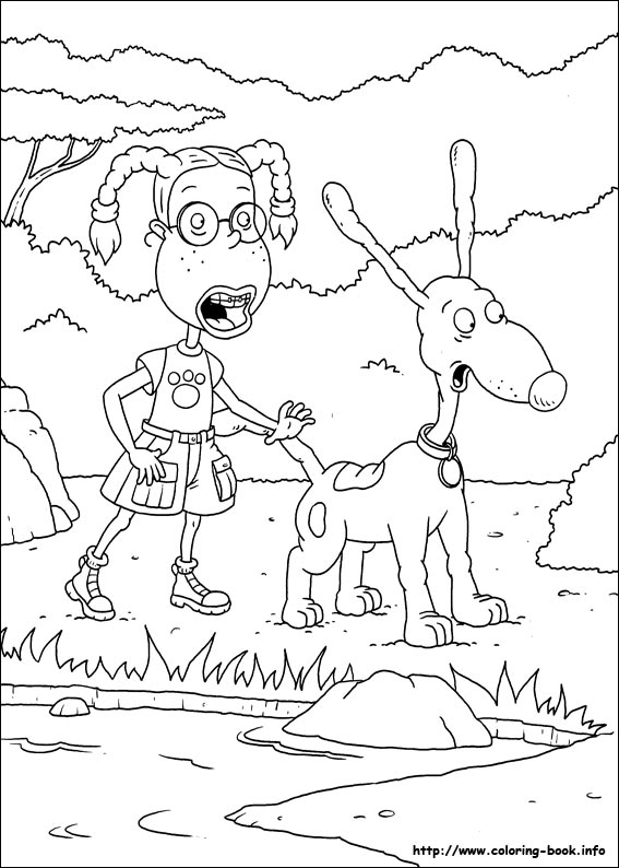 Rugrats coloring picture