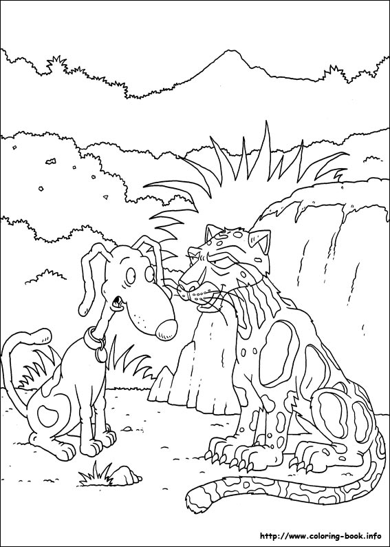 Rugrats coloring picture