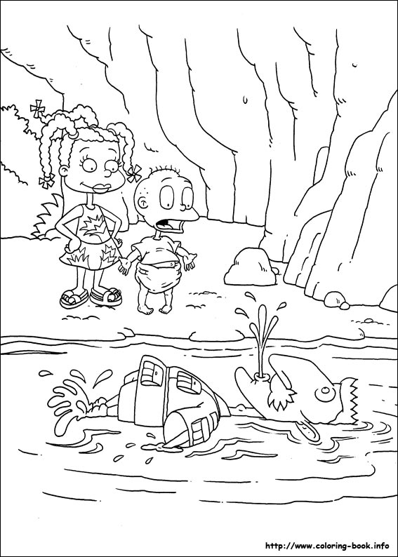 Rugrats coloring picture