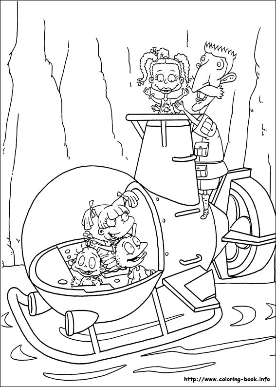 Rugrats coloring picture