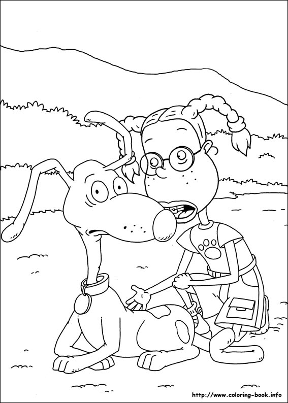 Rugrats coloring picture