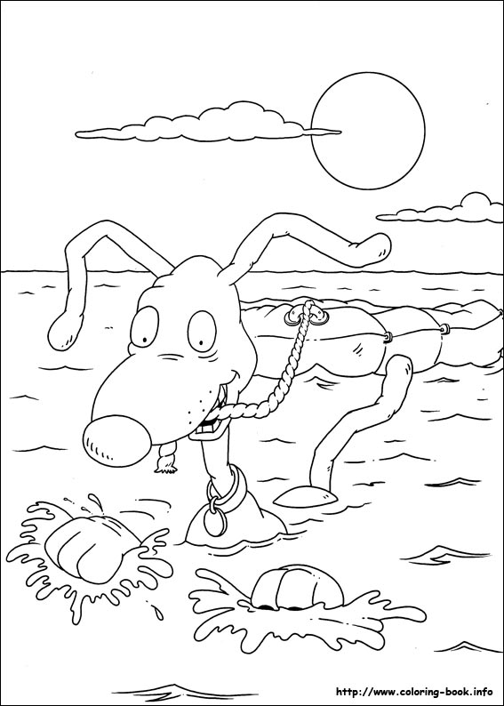 Rugrats coloring picture