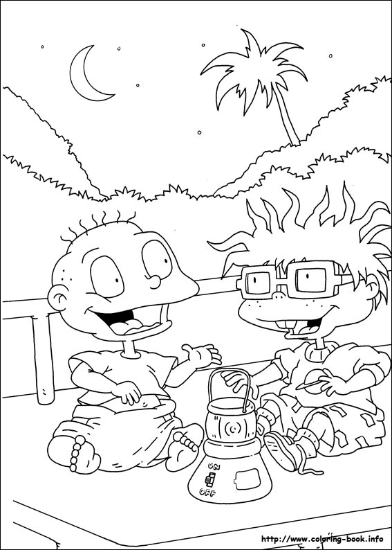 Rugrats coloring picture