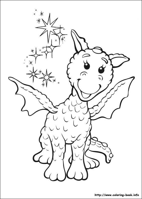 Rupert Bear coloring picture