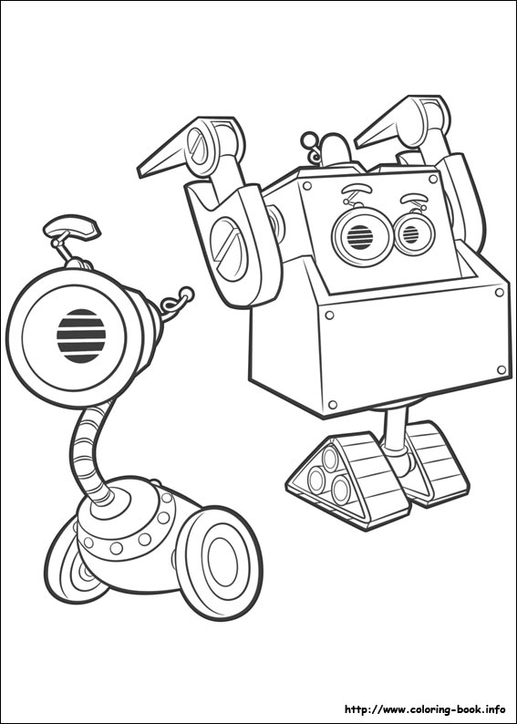 Rusty Rivets coloring picture