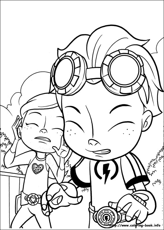 Rusty Rivets coloring picture