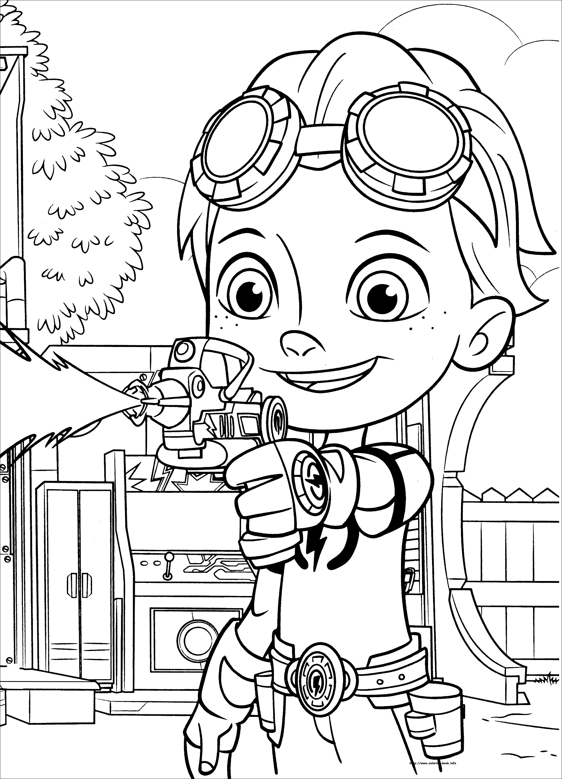 Rusty Rivets coloring picture