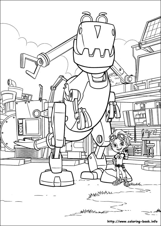 Rusty Rivets coloring picture