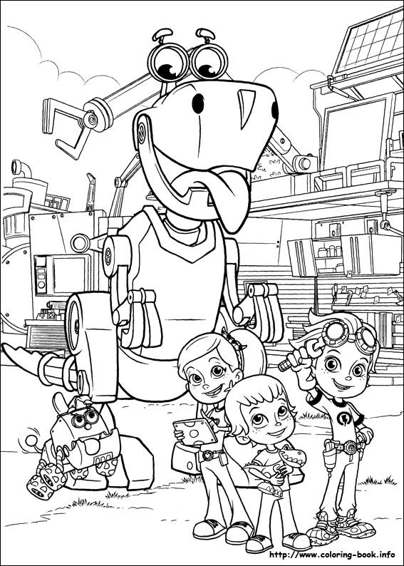 Rusty Rivets coloring picture