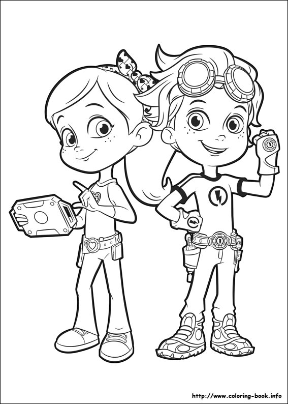 Rusty Rivets coloring picture