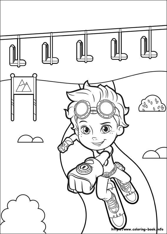 Rusty Rivets coloring picture