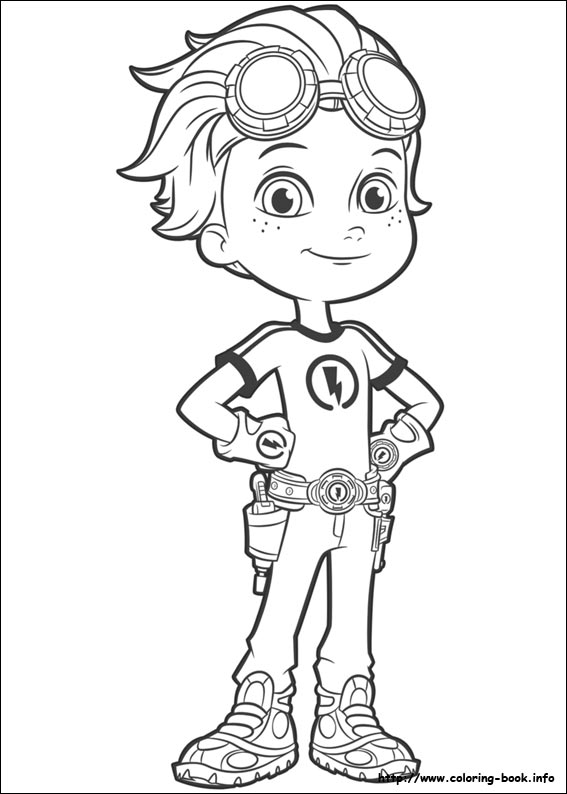 Rusty Rivets coloring picture