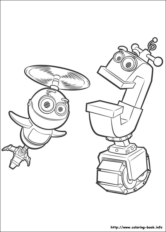 Rusty Rivets coloring picture