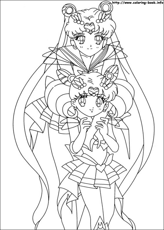 Sailor Moon coloring picture